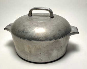 Wagner Ware Sidney O Magnalite 4248 P Dutch Oven 5 Quart Pot & Lid Cast Aluminum