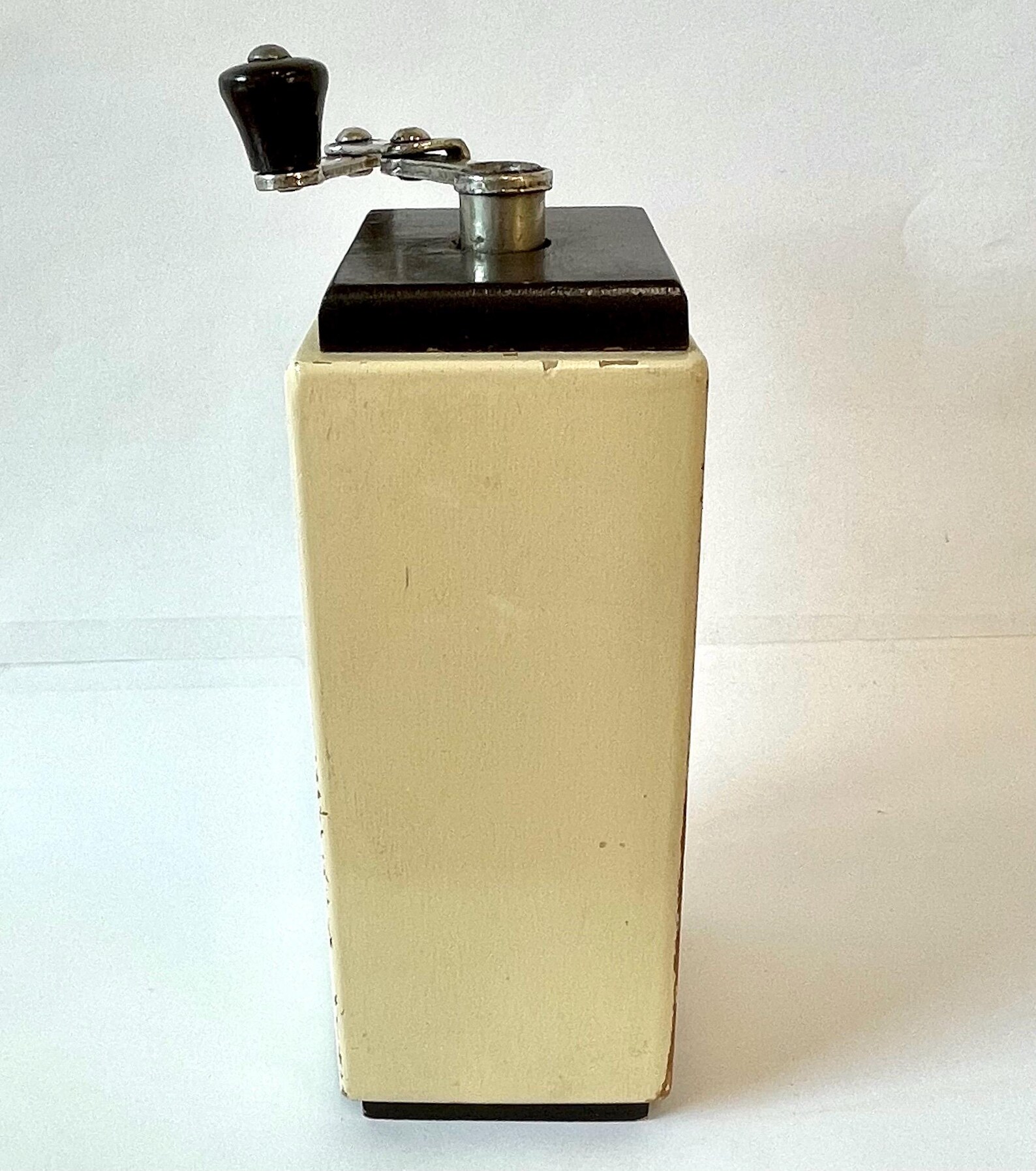 Vintage German Manual Hand Turn Coffee Grinder MOKKA Wood #1/6/56/2 ...