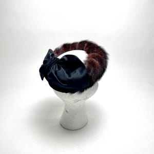 Mink Bow Headband - Etsy display picture 1