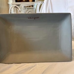 Life is good serving tray/platter