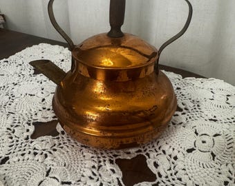 Vintage Copper Mini Teapot Spartan Minneapolis
