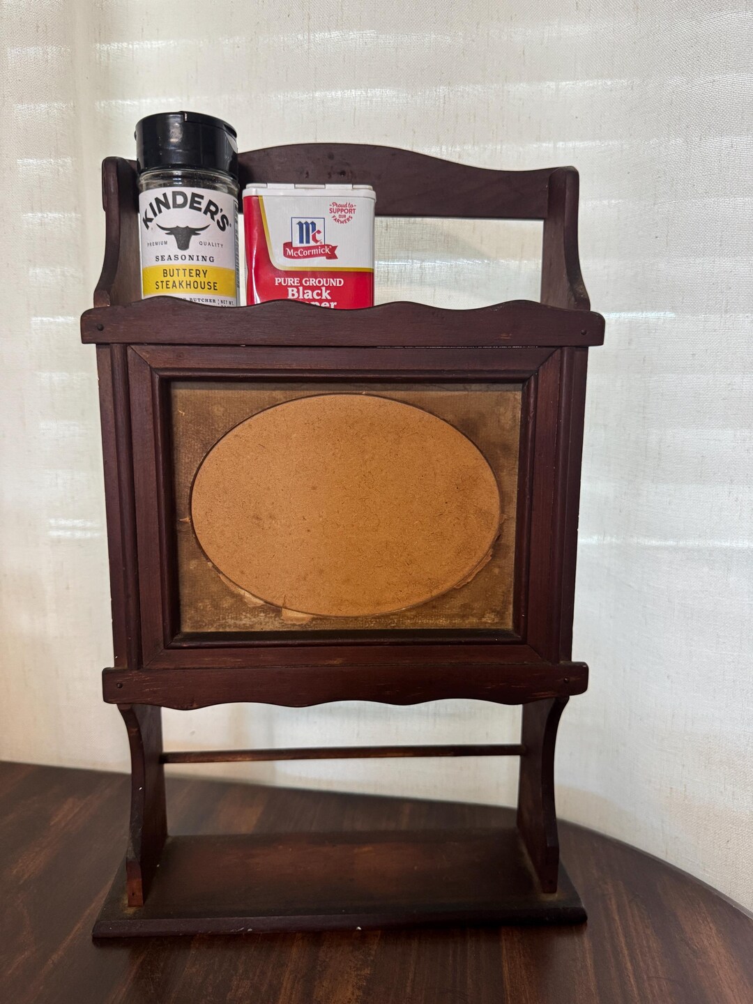 Vintage Rv Spice Rack Vintage Wooden Spice Rack - Etsy