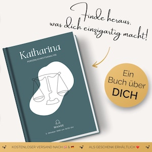 Astrologische Persönlichkeitsanalyse – dein Geburtshoroskop als A5 Hardcover Buch | dein Sternzeichen & mehr | einfach verständlich