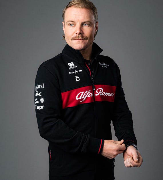 Alfa Romeo F1 Racing Jacket: Cordura Fabric, Embroidered Details