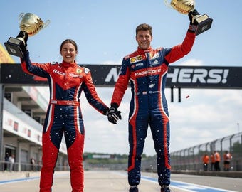 F1 Style Go Kart Racing Suit | CIK/FIA Level 2 Karting Suit Set | Sublimation Design | Free T-Shirt & Balaclava