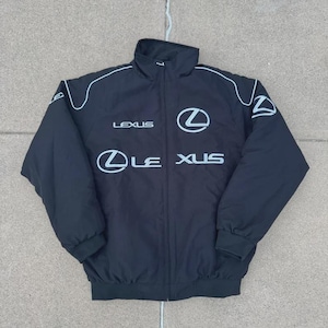 値下！新品CROSS PRERACE JACKET Lサイズ背面裏起毛タグ付 Lexus Racing Jacket - Etsy