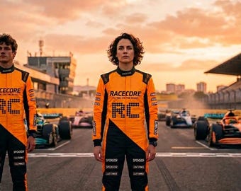 Traje de karting de tela Cordura totalmente personalizado: camiseta y pasamontañas de regalo.