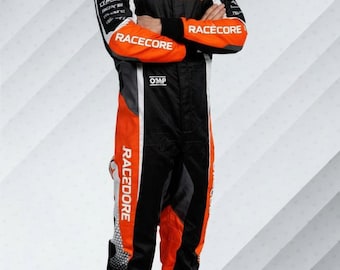 Traje de karting estilo Fórmula 1 profesional / Traje de karting homologado por la CIK/FIA / Diseño personalizado / Incluye camiseta y pasamontañas de regalo