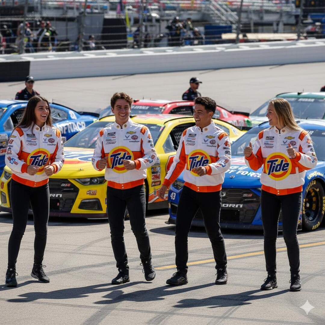 Tide Racing Jacket Tide NASCAR Racing Jacket | Vintage Motorsport Bomber for Men & Women ...