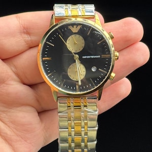Men’s Luxury Chronograph Stainless Steel Watch | Bold & Timeless Design