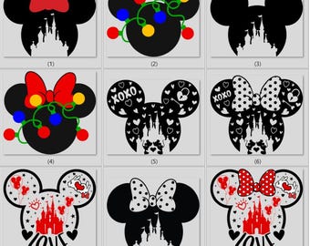 Disney Dtf Transfers Ready To Press 2025 or 2026 for Tee Shirt Sweatshirt Hoodie, Mickey And Minnie Family Trip Decals, Disneyland Group Dtf