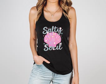 Seashell T-Shirt: Summer Beach Holiday Tank Top
