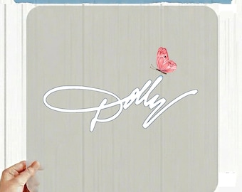 Dolly Parton Fan DTF Transfer Ready to Press, Western Country Music Heat Transfer Film, Retro Butterfly Shirt Transfer, Cold Peel DTF Print
