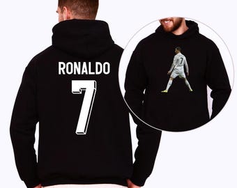 Kids Cristiano Ronaldo Soccer Hoodie: Football Fan Gift