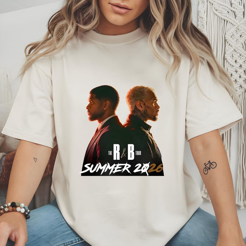 Chris Brown R&B DTF Heat Transfer Bundle, Music Shirt Designs (Ready to Press) image 16