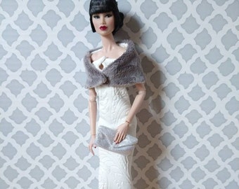 OOAK 3-piece outfit for 12" fashion dolls