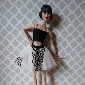 OOAK 3-piece outfit for 12&quot; fashion dolls