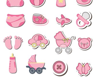 Baby SVG Bundle | Nursery Decor Graphics (Digital Download)