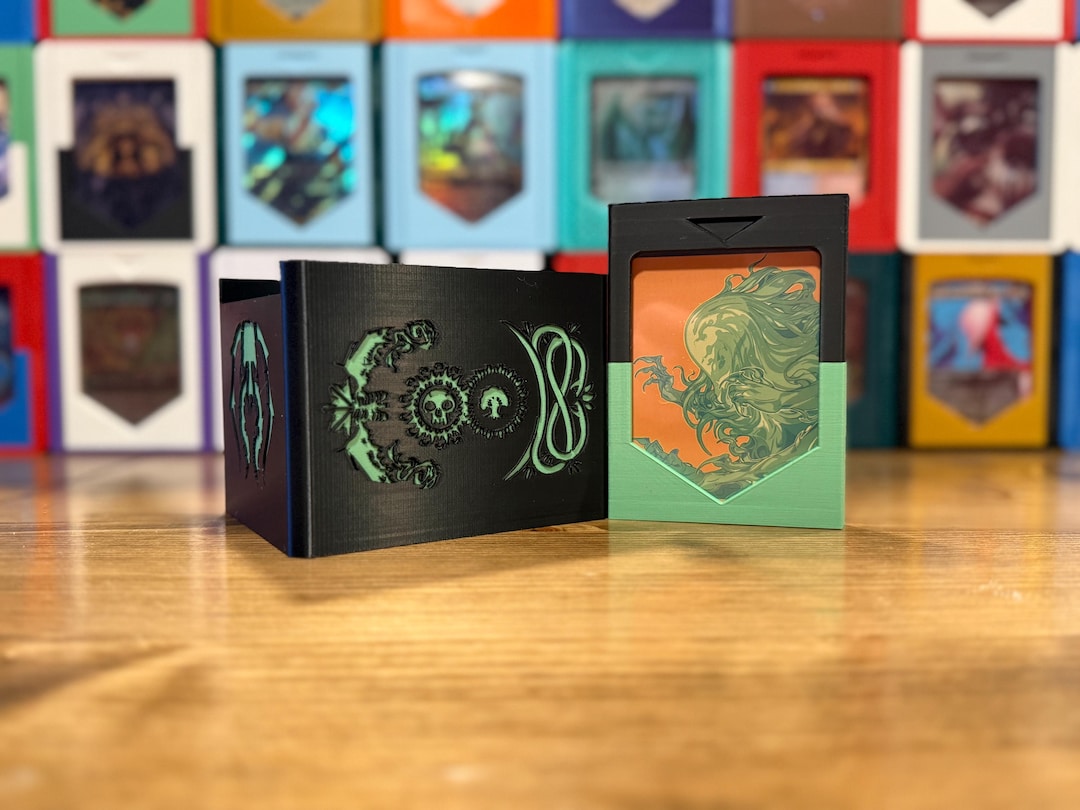 Golgari MTG Deck Box: 3D Printed Commander Display - Etsy