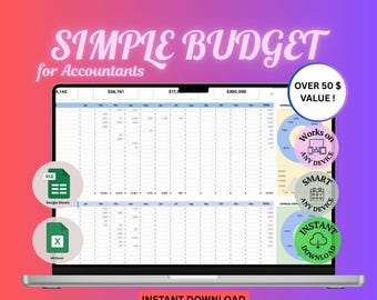 Budget Planner for Google Sheets, Monthly Budget Spreadsheet, Paycheck Budget Tracker, Weekly Budget Template, Biweekly Budget, Budgeting