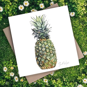 Pineapple Greeting Card