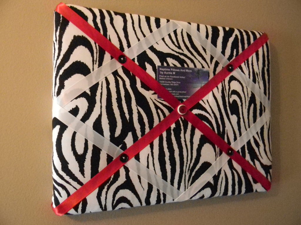 11 x 14 Zebra Memory Board Etsy