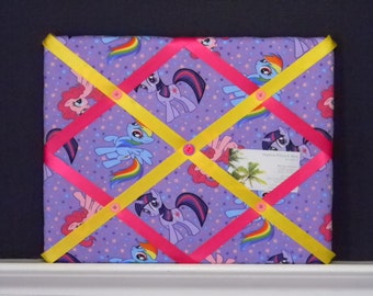 11 x 14 My Little Pony Purple Memory Board