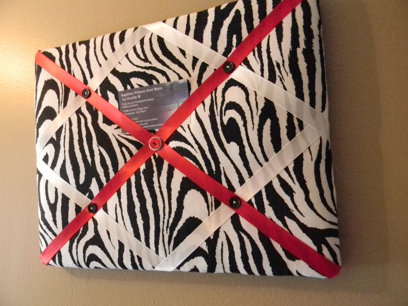 11 x 14 Zebra Memory Board Etsy