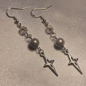 Ateez &#39;Silver Light&#39; Inspired Earrings