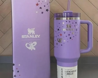 Olivia Rodrigo Stanley Tumbler 40 oz 1.18L Quencher H2.0 Purple Factor Sealed father day gift
