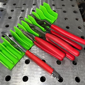 Magnetic Tool Box Plier Organizer - Chemical Resistant
