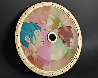 Timebomb Decorative Vinyl | Powder Jinx x Ekko Wall Decor | Arcane  Music Disk Fanart