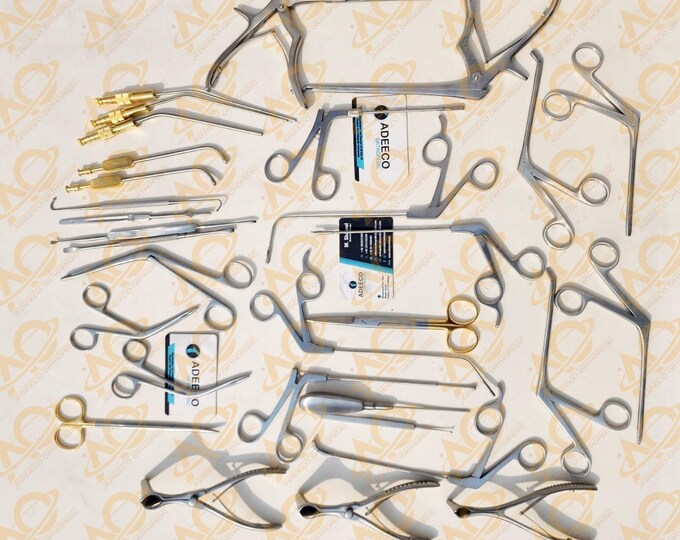 Set Endoscopico Sinusale Fess Instruments – Chirurgia, Acciaio Tedesco A+