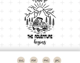 Camper Adventure Plotterdatei SVG