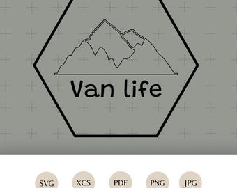 Van life plotter file SVG