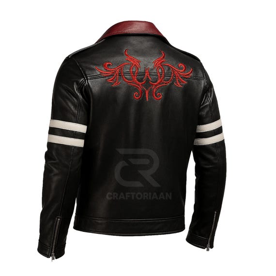 Alex Mercer Leather Jacket, Prototype Game Cosplay Jacket, Handmade Biker Style Outift