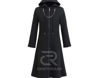 Long Trench Coat Kingdom Hearts Organization XIII Hoodie