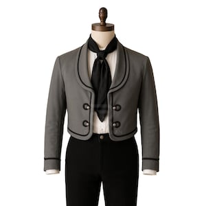 Mexikanische Vaquero Jacke Vintage Western Cowboy Jacke aus Baumwolle