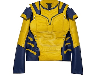Wolverine Leather Cosplay Jacket - Deadpool 3 Outfit