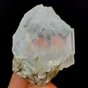 75ct Stunning Aquamarine Crystal Specimen With Muscovite From Skardu Pakistan