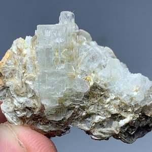 50ct Beautiful Aquamarine Crystal Specimen With Muscovite