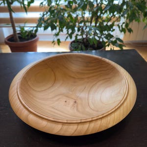 Große Obstschale Hochzeit Geschenk Große Holzschale Teig Holz Salatschüssel Servier Holzschale Obstschale Handgemachte Holzschale Einzigartiges Geschenk Küche