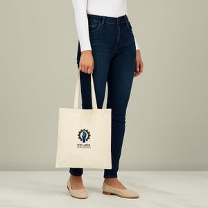 Labor Rights Tote Bag | Worker Solidarity Canvas Tote | Our Labor Our Worth Empowerment Bag | Activist Protest Gear | Union Strong Gift image 4