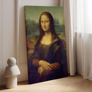 Mona Lisa Canvas Print - Original Reproduction of Leonardo Da Vinci Art - Timeless Home Decor | Mona Lisa 0