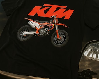 KTM Motorcycle Unisex Softstyle T-Shirt, Perfect Gift for Bikers, Casual Wear, Ride Apparel, Moto Enthusiasts, Birthday