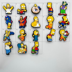 Cartoon TV Character Anime Clog Charms, Shoe Accessories