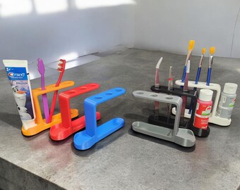 3D Printed Multipurpose Brush Holder