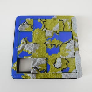 3D Schiebepuzzle mit deiner Route | Wandern | Radtour | Reise