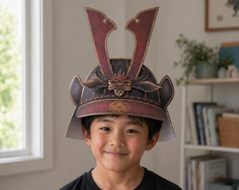 Samurai Helmet Craft for Kids | Kabuto Japanese Children’s Day Activity