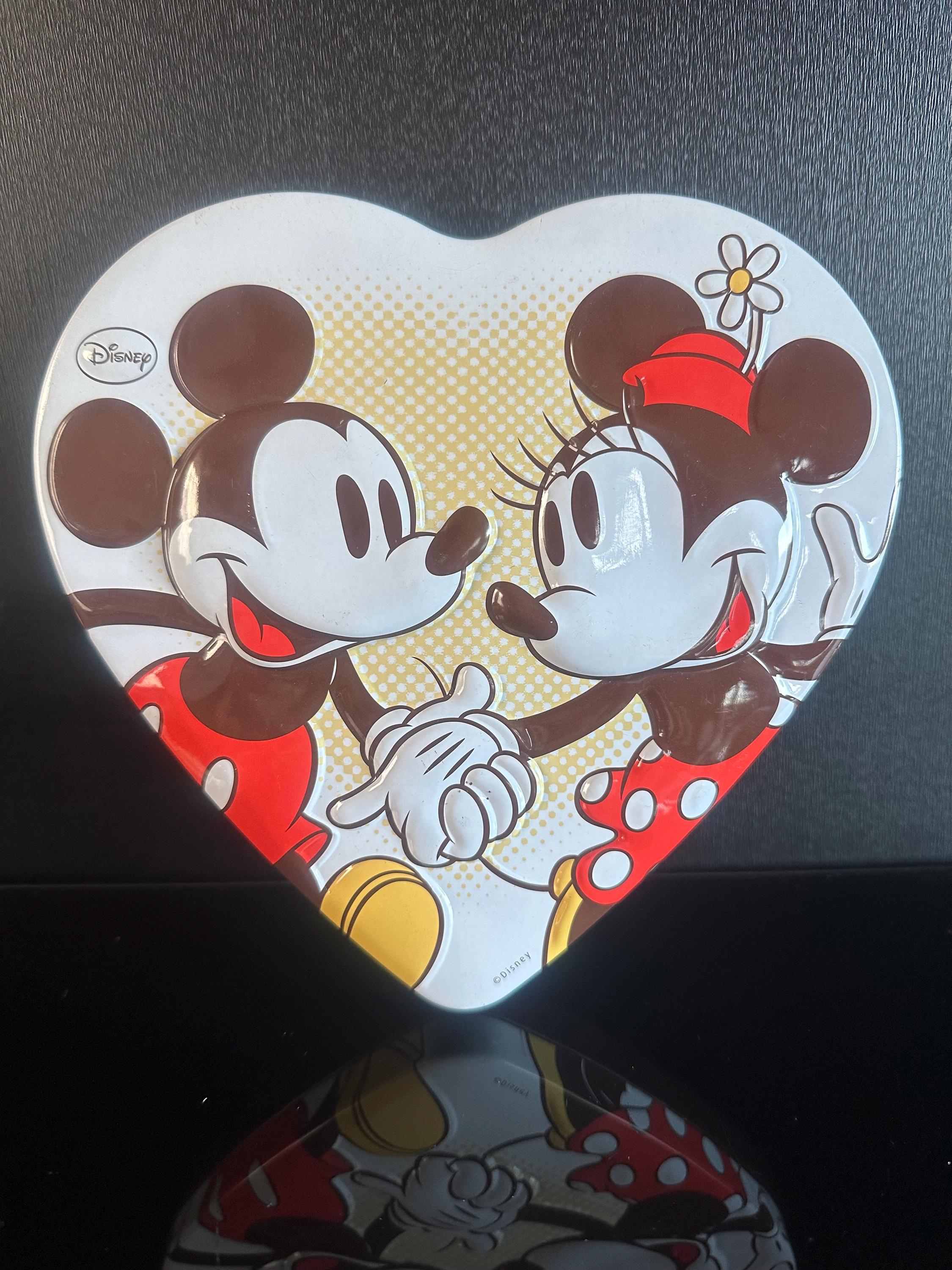 Disney Minnie and Mickey Mouse Chocolate Tin Tweety Heart Tin